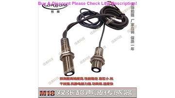 Best Ultrasound Sensor Printing Press Double-sheet Detection Anti-sheet and Double-sheet UDC-18GM50