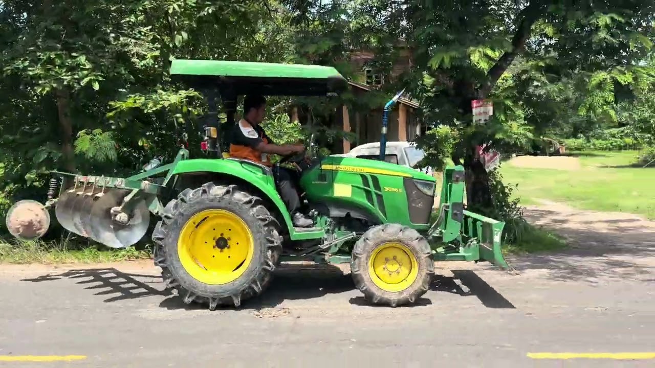 #เซลล์กล้า0810680614#ตีเทรินจอห์นเดียร์ 3036E คุณเกศศิริ บ.ขี้เหล็ก ต.โนนสัง อ.กันทรารมย์ จ.ศรีสะเกษ