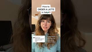 How to order a latte in Italy🥛☕️🇮🇹 #learnitalian #italianvocabulary #italianlanguage #italian