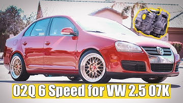 How to Prepare the 02Q Transmission for the 2.5 Engine | 6 Speed Swapping a VW 07K | LKQ Parts Haul