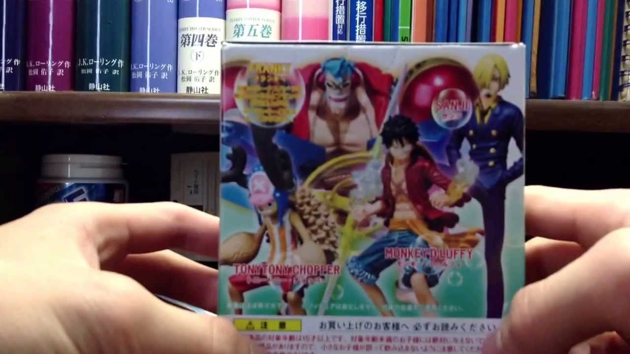 ワンピースフィギュア開封 Youtube