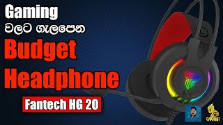 Budget Gaming Headset Review| Fantech Chief II HG20 | Sinhala