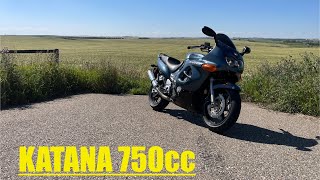 KATANA 750cc the underdog bike....