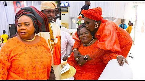 Yoruba Actress Doyin Kukoyi's Mom's 70th Birthday: Actress Welcomes Mama Awero with a Kiss & a Smile