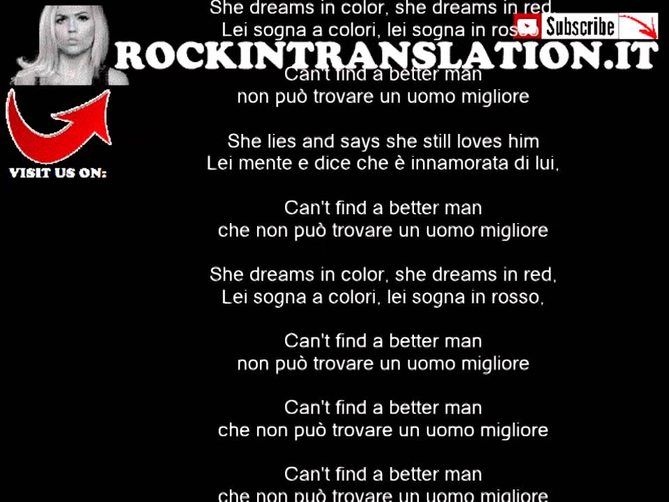 Better Man Pearl Jam testo e traduzione YouTube