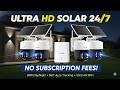 SOLIOM 8MP 4K Solar Security Camera Review – 360° Auto Tracking &amp; No Subscription!