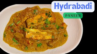 Paneer curry l पनीर हैदराबादी l Easy and delicious 😋 recipe #viral #trending #food #paneer