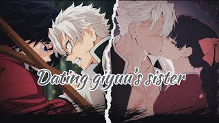 Dating giyuu’s sister || Sanemi x tsutako || demon slayer texting story || #kny #textingstory #fyp 