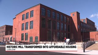 Historic Ludlow mill transformed to address affordable housing needs