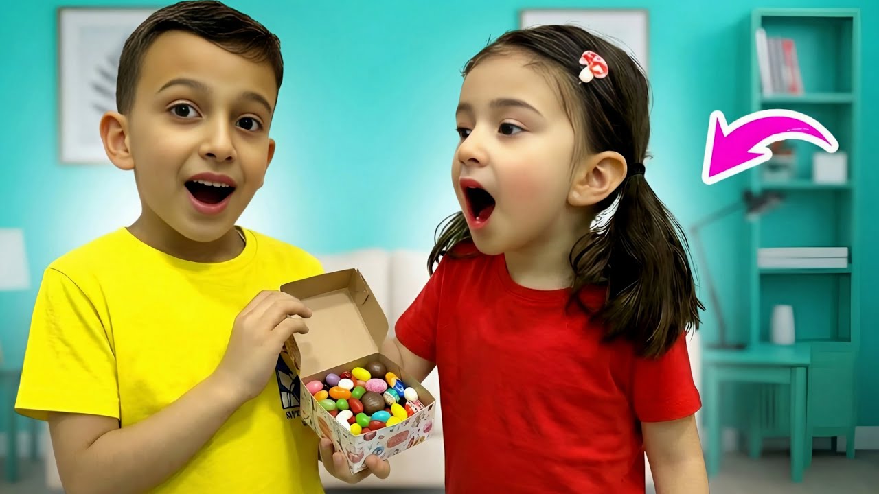 فرح أخذت حلويات فارس 🍬