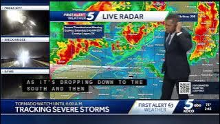 WATCH LIVE: Tracking Severe Storms Across Oklahoma