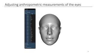 GI 2020 | Part-Based 3D Face Morphable Model with Anthropometric Local Control Wealth