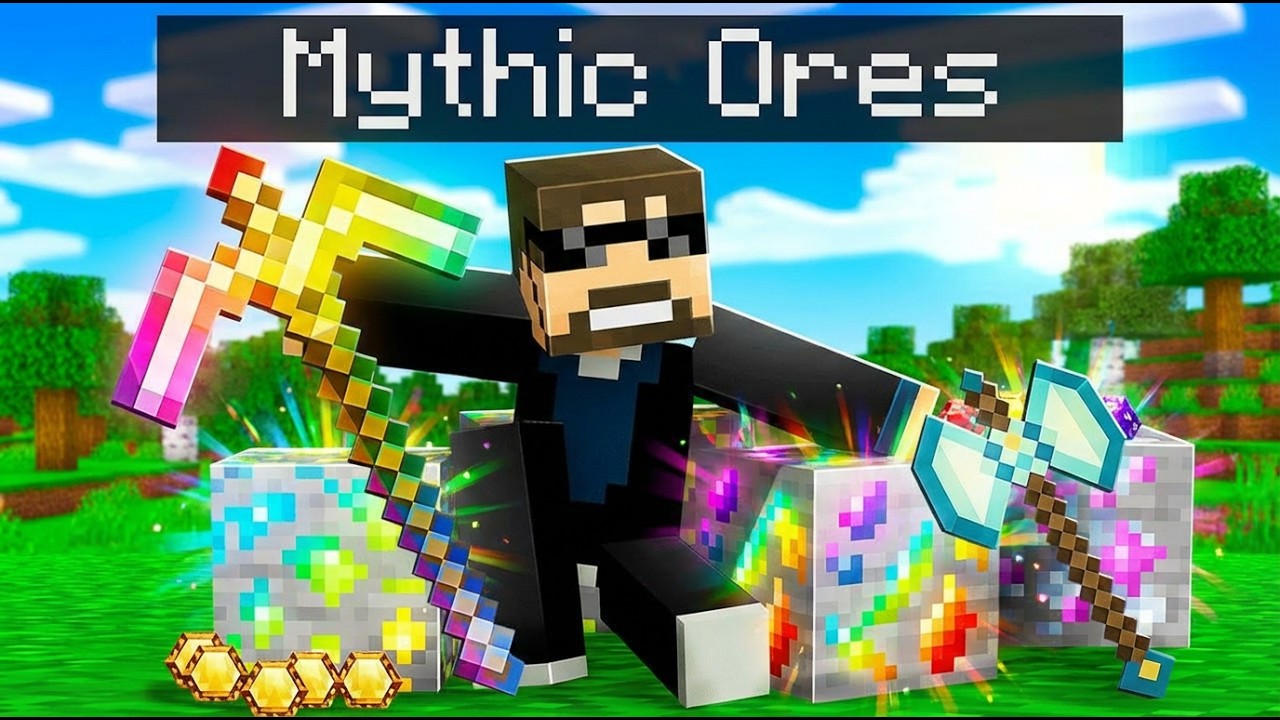Minecraft’s New MYTHIC Ores