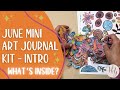 June Mini Art Journal Kit | FREE KIT for June