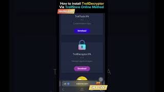 How To Install Trolldecryptor Via Trollstore 2 On Ios 15.5 - 16.6.1 17.0 Full Guide