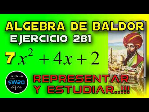 Estudiar y representar la función cuadrática   - Algebra de Baldor Desde Cero - Ejercicio 281 7