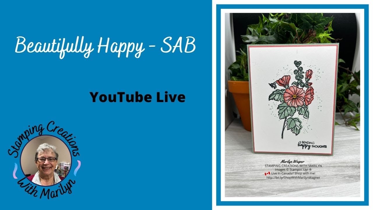 Beautifully Happy - a great 2023 Sale-A-Bration stamp set!