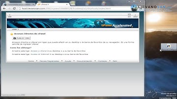 Curso Cpanel 15: Acceso directo