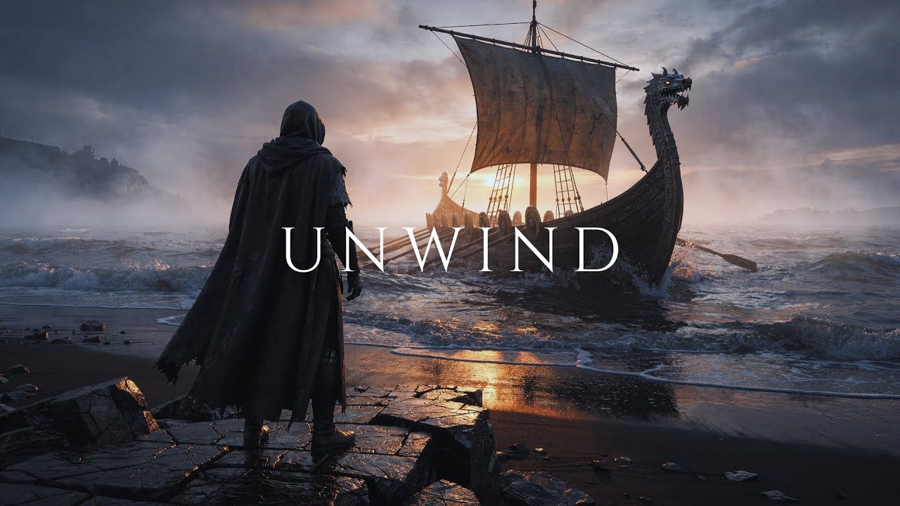 Эпические фантастические звуковые пейзажи океана для учебы и отдыха.