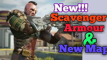New Scavenger Armour And Map In MODERN COMBAT 5 XXI UPDATE | Mc5 two new armour | Scavenger Armour