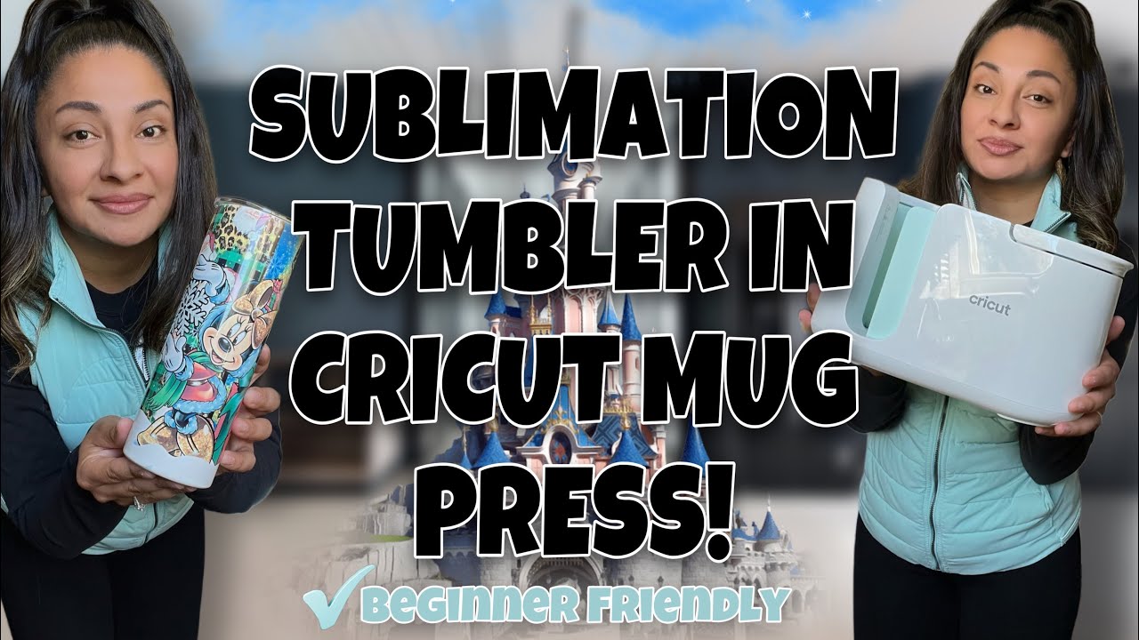 HOW TO SUBLIMATE A TUMBLER IN A CRICUT MUG PRESS!! 😁🤌🏽 YouTube