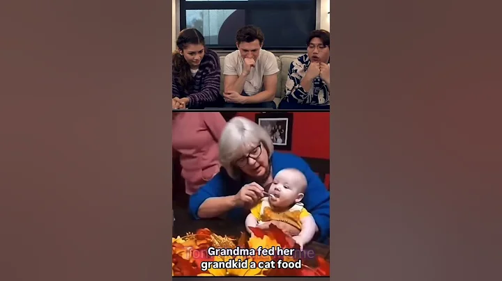 Tom Holland react Try to laugh Part #12. #tomholland #trynottolaugh #funny