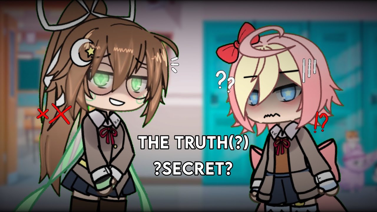 ¿THE TRUTH? // DDLC // Monika and Sayori // Gacha life trend,meme ...