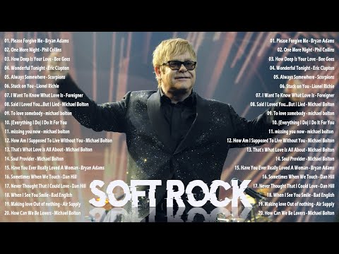 Best Soft Rock Songs 70s 80s 90s ️- Michael Bolton,Rod Stewart,Eric Clapton,Air Supply,Lionel Richie