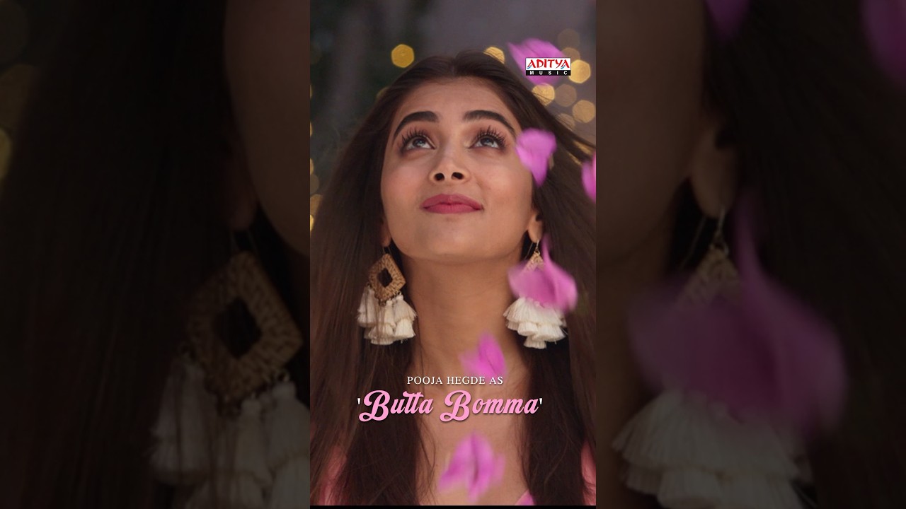 Pooja Hegde As 'Butta Bomma' | Ala Vaikunthapurramuloo | Allu Arjun, Pooja Hegde poster
