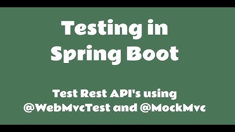 Test Rest API