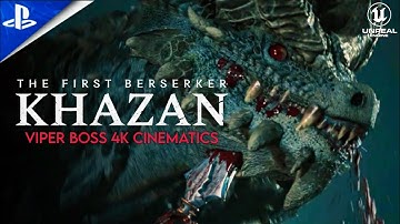 The First Berserker: Khazan VIPER BOSS CINEMATICS Reveal | New BRUTAL ACTION Rpg in Unreal Engine 5