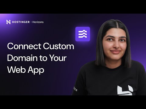 How to Connect a Custom Domain: Hostinger Horizons - Hindi Tutorial