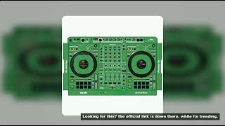 Pioneer Xdjxz Xdj-xz DDJFLX10 DDJ-FLX10 Self Adhesive Protective Film, Fully Surrounded Color Sticke