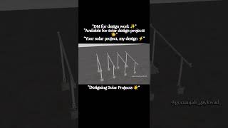 “Solar design services available ☀️✨”#solar #sketchup #autocad #explore