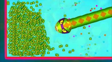 I Find Huge Score Bundle In The Map Corner! Best Epic Snakeio Gameplay #snakeio #ariyansnax