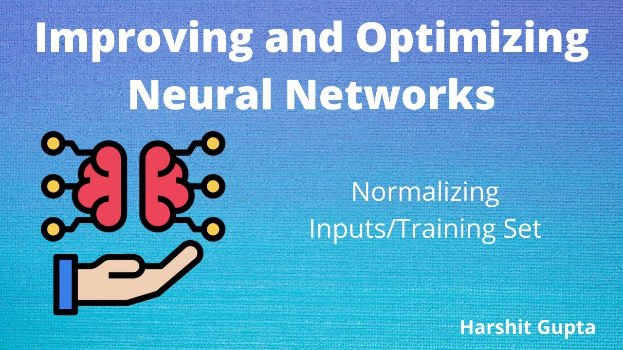 #Normalizing inputs | Normalizing training set | A way to speed up ...