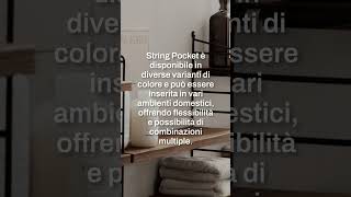 Una mensola 1000 usi: String Pocket di Westwing è pensata per case piccole