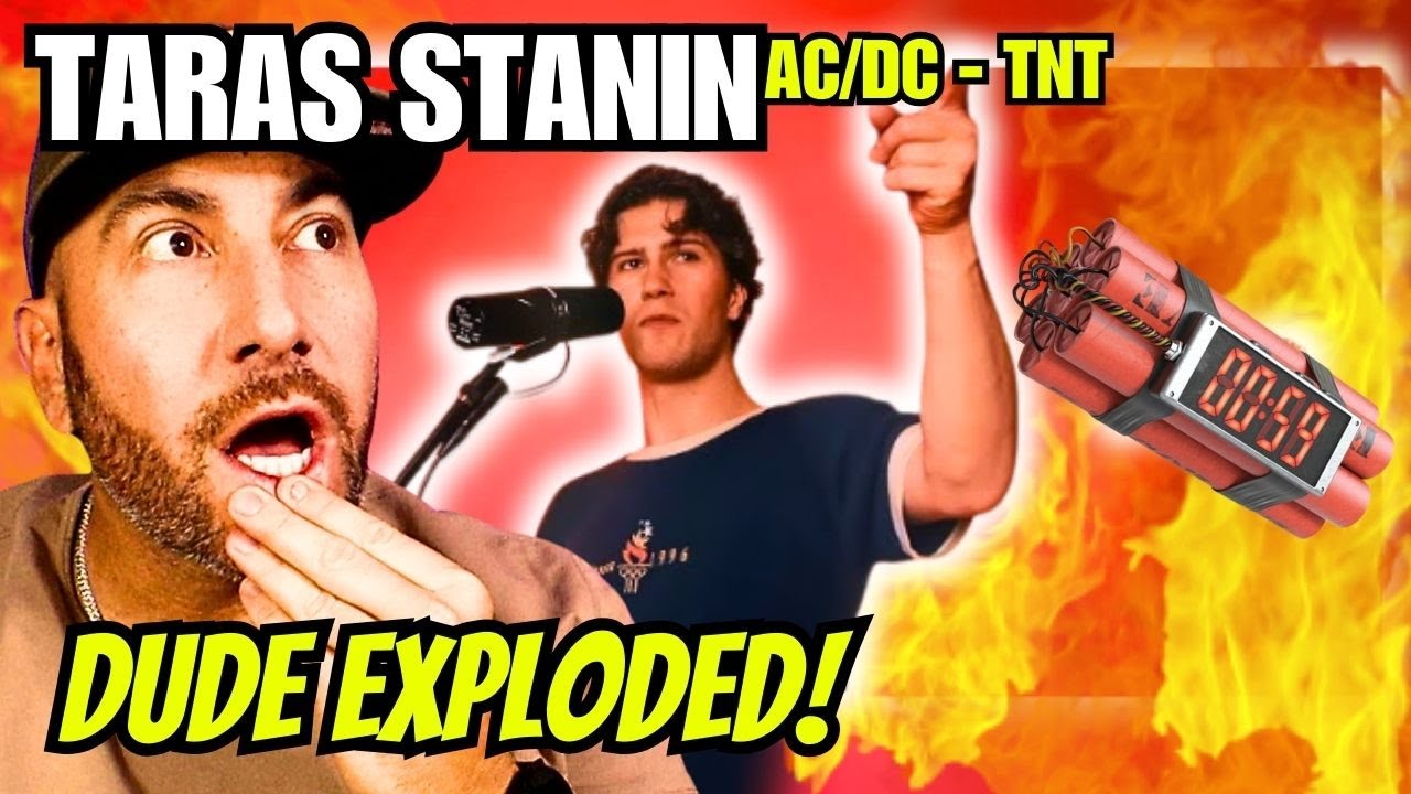 TNT Но BEATBOX?! 💣 | РЕАКЦИЯ на кавер Тараса Станина на AC/DC!