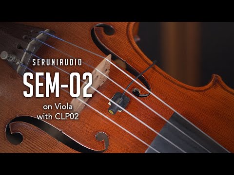 SEM-02: Seruniaudio のスタジオ品質のヴァイオリン マイク