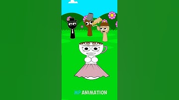 NEW Colour Match Puzzle Challenge Sprunki vs Italian Brainrot #sprunki #shorts #animation