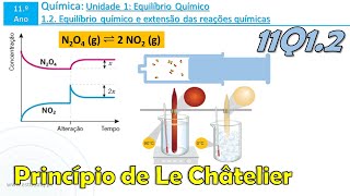 Princípio de Le Châtelier | Equilíbrio Químico | 11 .º ano | Q.1.2