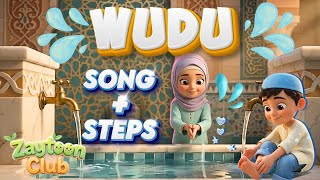 Learn Wudu with a SONG! Fun Step-by-Step Guide for Kids 💦 | Zaytoon Club  screenshot 2