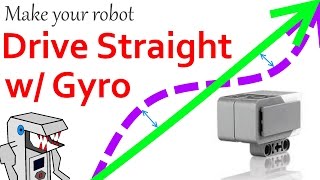 How to Make your Robot Drive Straight with the EV3 Gyro