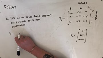 FM247 Further Maths Fortify Study Guide - "Interpreting Matrix Products"