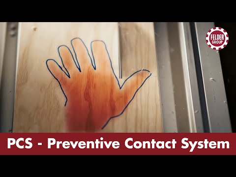 PCS® - Preventive Contact System. The NEW safety device in woodworking | Felder Group