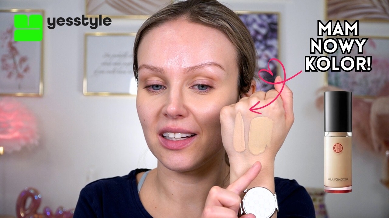 Mój ukochany podkład w nowym kolorze! ✨ Test Japońskiego Kultowego Pudru i Nowości z Korei 🇰🇷