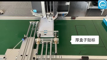 Real time printing labeling machine