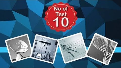 KVPY - Topicwise Questions 2007-17 | Physics (SX) - Previous Year Solved Question Papers (KVPY)