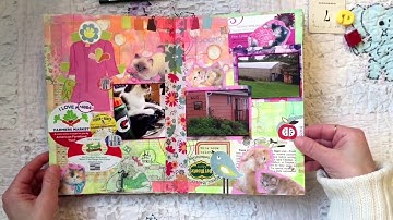 Altered Book Video: Junk Journal Scrapbooking Part 1