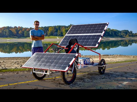 Un homme fabrique son propre panneau solaire à partir de disques usagé
